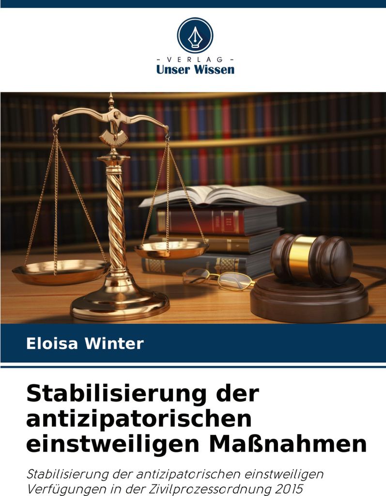 Stabilisierung der antizipatorischen einstweiligen Maßnahmen