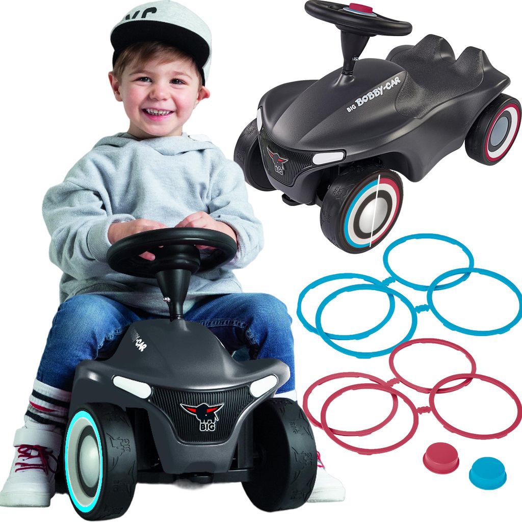BIG Bobby Car Neo, gris anthracite, véhicule à pousser pour Image du produit 