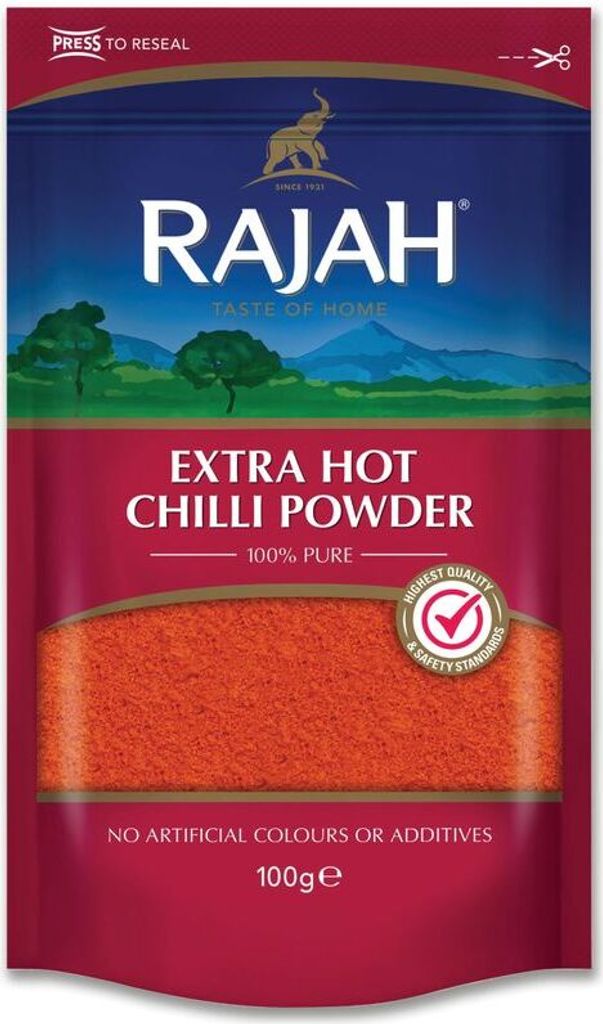 RAJAH Chilipulver Extra Scharf 100g | Reines | Kaufland.de