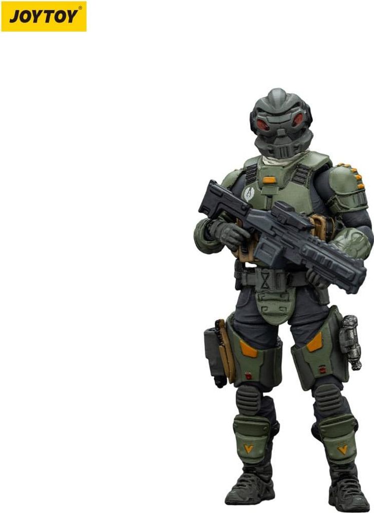 Joy Toy APOC Series Dark Source Actionfigur Bedrock Standard Combat Mecha Pilot 8 cm