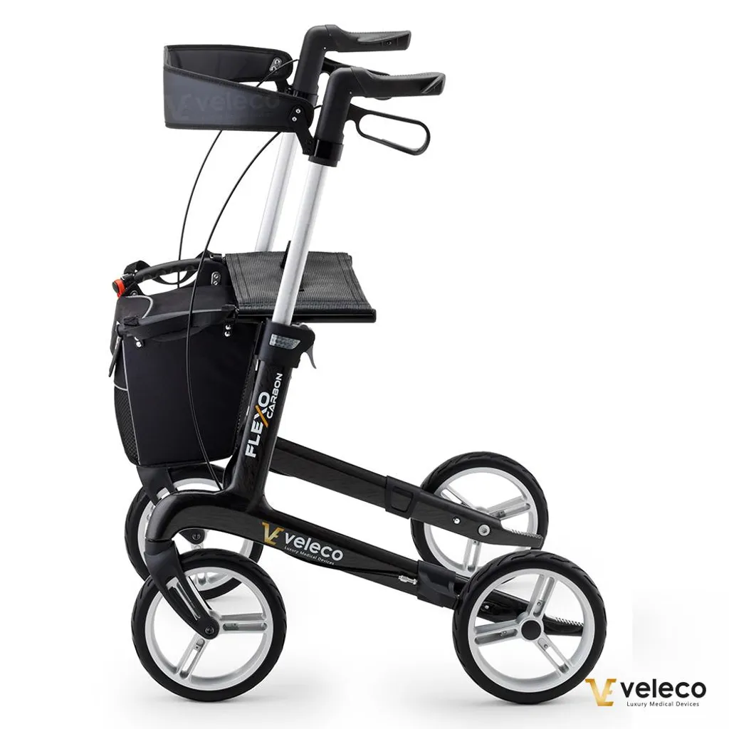 Déambulateur anti-chute Veleco FLEXO, rollator sécurisé pour senior - 2