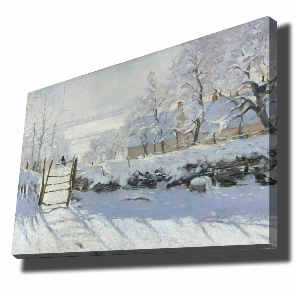 Grand tableau sur toile déco moderne Wallity Multicolore 70x100 cm