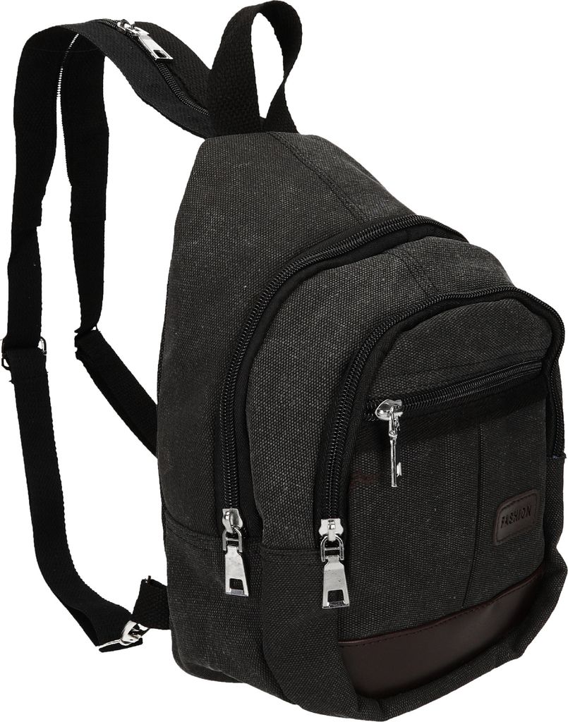 Betz Brusttasche Slingbag Rucksack Bikertasche Schultertasche Farbe: schwarz