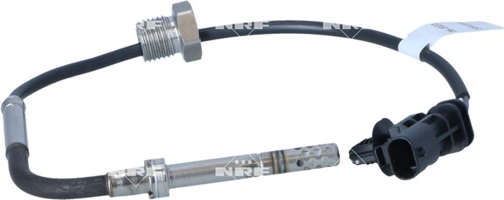Sensor Abgastemperatur 2-polig 200 mm Kabel NRF für u.a. FIAT 500X