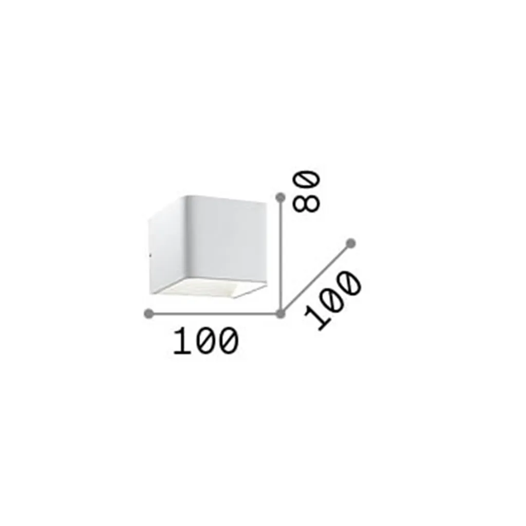 Applique Blanc CLICK 12 lumières G9 design moderne pour salon épuré