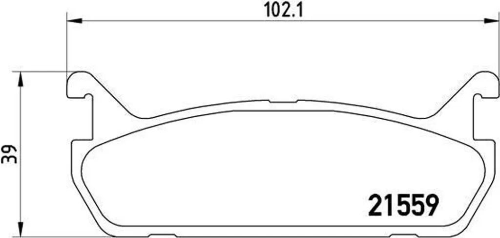 Plaquettes de frein Brembo P 49 015 pour Mazda MX-5 I NA OE 0449287101