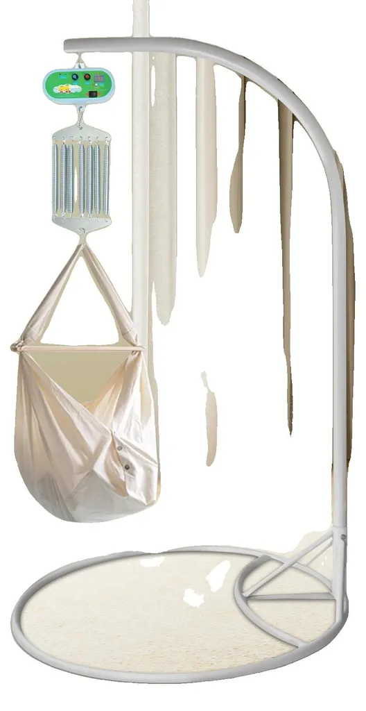 Balançoire pour bébé pour calmer les pleurs avec 10 rythmes de bercement