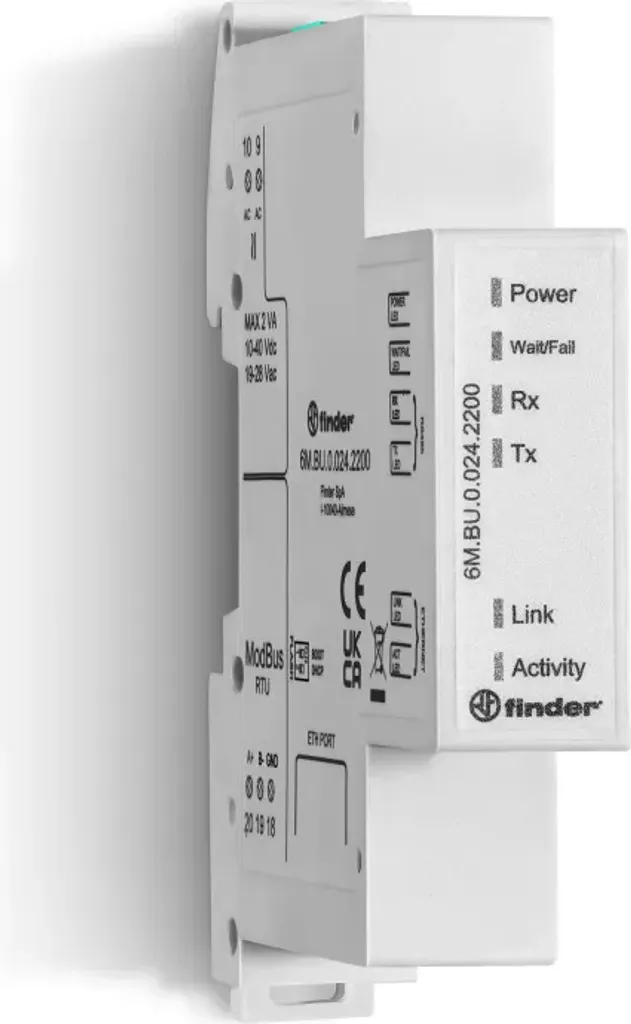 Passerelle de communication rail DIN Finder pour mesure de courant - 2