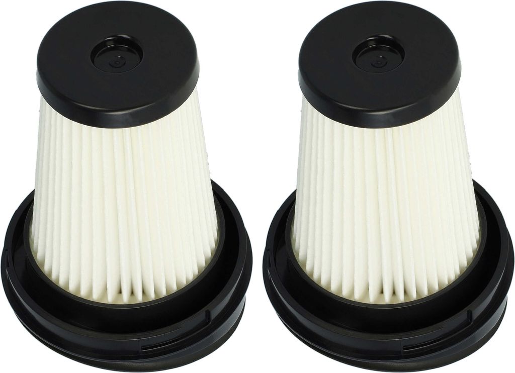 vhbw 2x Flachfaltenfilter kompatibel mit Grundig VCH9832 Produktbild 
