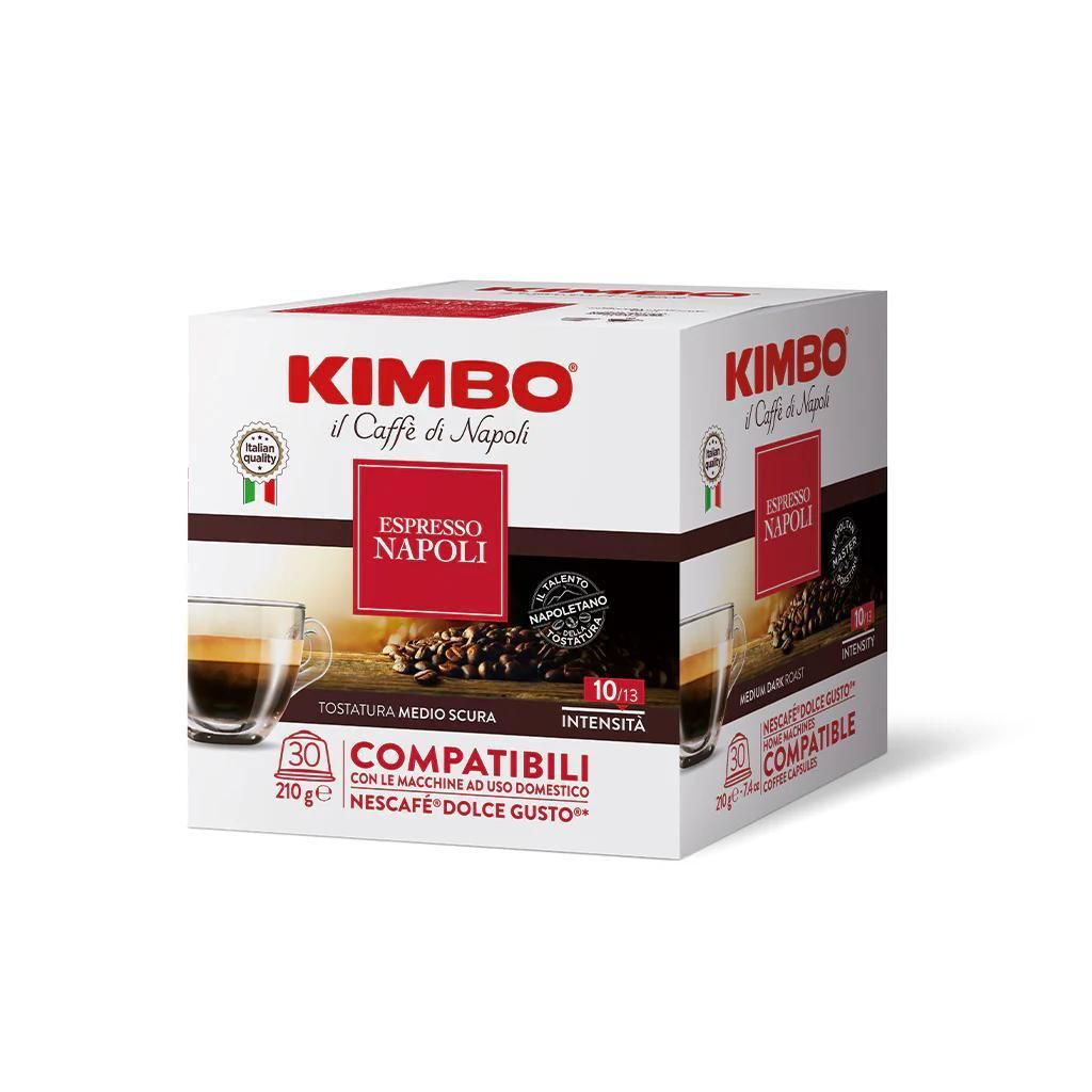 Kimbo, Espresso Napoli, 180 Capsule Caffè Compatibili Immagine del prodotto 