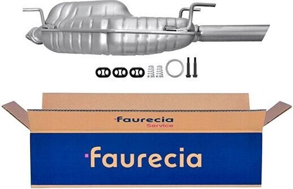 HELLA 8LD 366 031-061 Endschalldämpfer für OPEL VECTRA B (36) Auspuff
