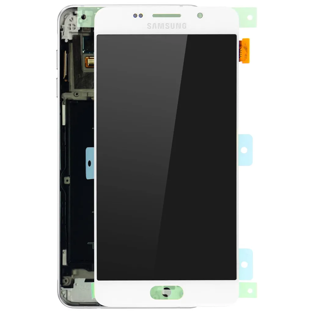 Bloc écran LCD complet avec vitre tactile pour Galaxy A5 2016 blanc