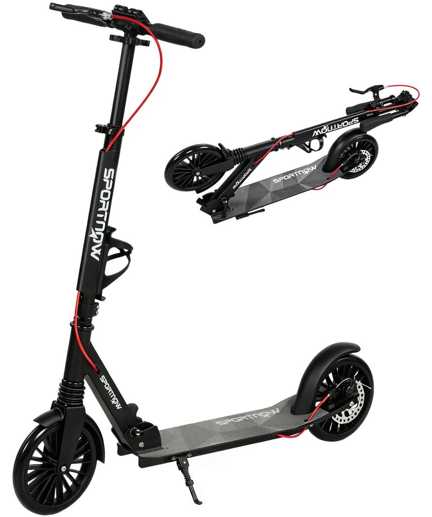 Hulajnoga miejska SPORTNOW z aluminiową ramą, regulowaną Zdjęcie produktu 