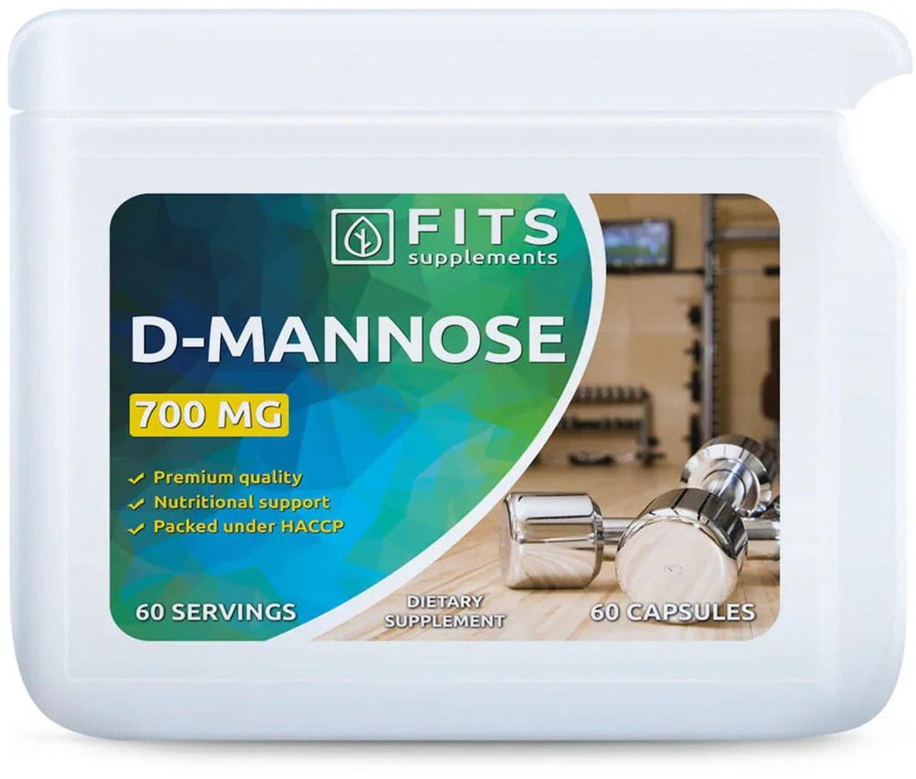 D-mannose, 700 mg, 60 comprimés orodispersibles Image du produit 
