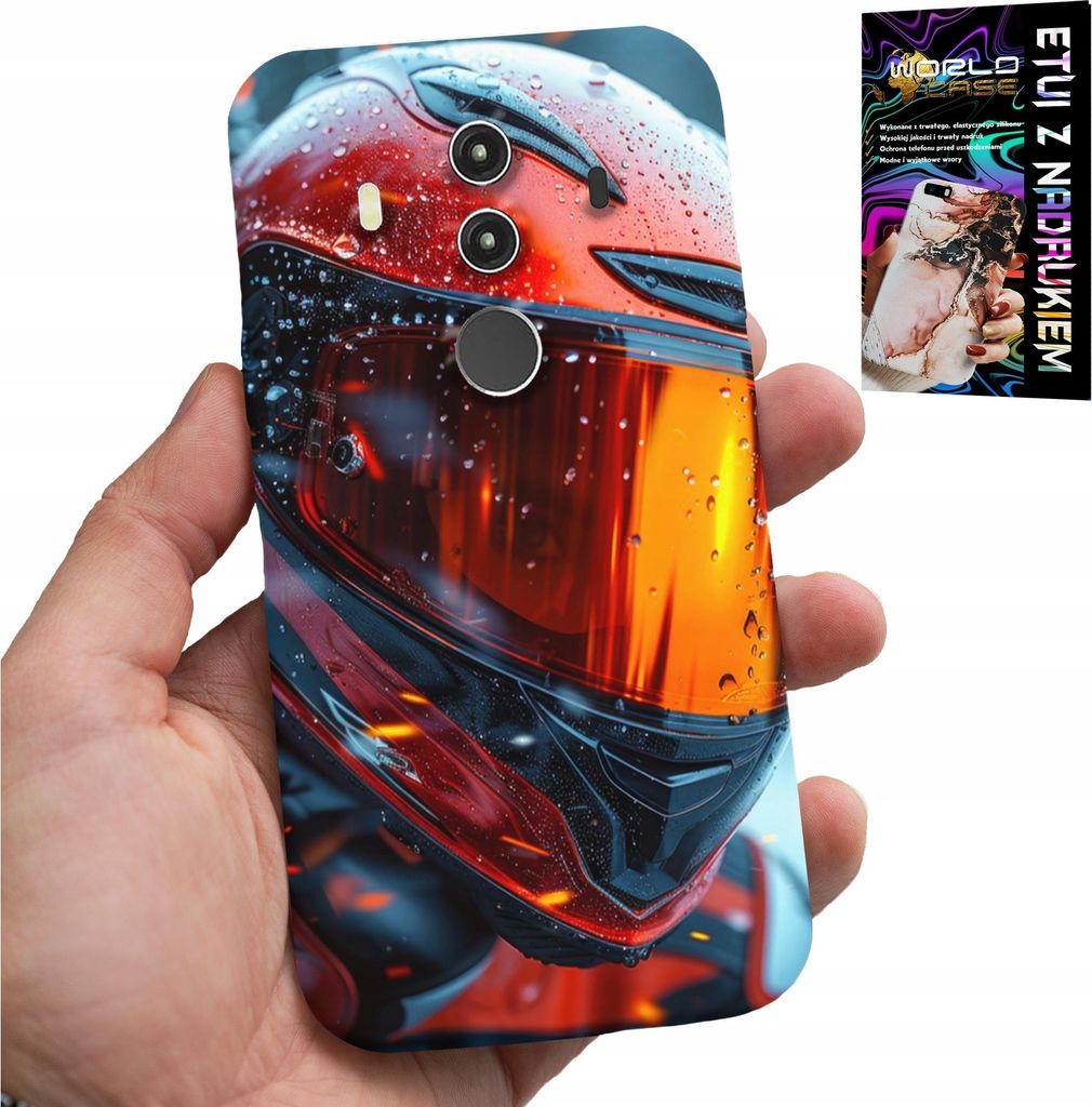 Tasche Für Huawei Mate 10 Pro - Motorrad, Motorradhelm-Fan