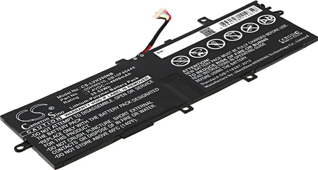 Batterie de rechange TECHTEK 35Wh pour Lenovo ThinkPad Helix 20CGA00XCD
