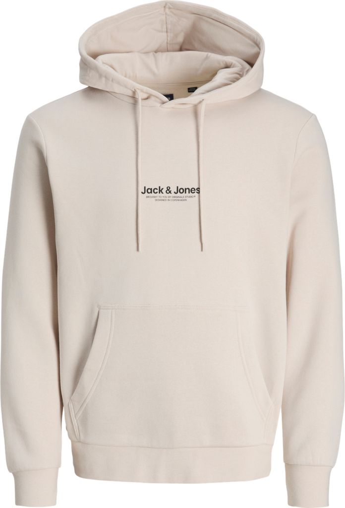 Jack & Jones Vesterbro Sweat Hood Beige - Große M