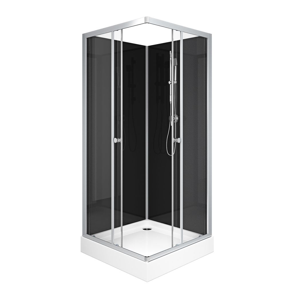 Dusche Komplett MARWELL Komplettdusche Black Reef - Produktbild 