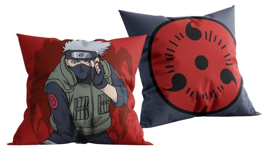 Kakashi | Naruto | 40 x 40 cm | Kinderkussen | Kussen met Productafbeelding 
