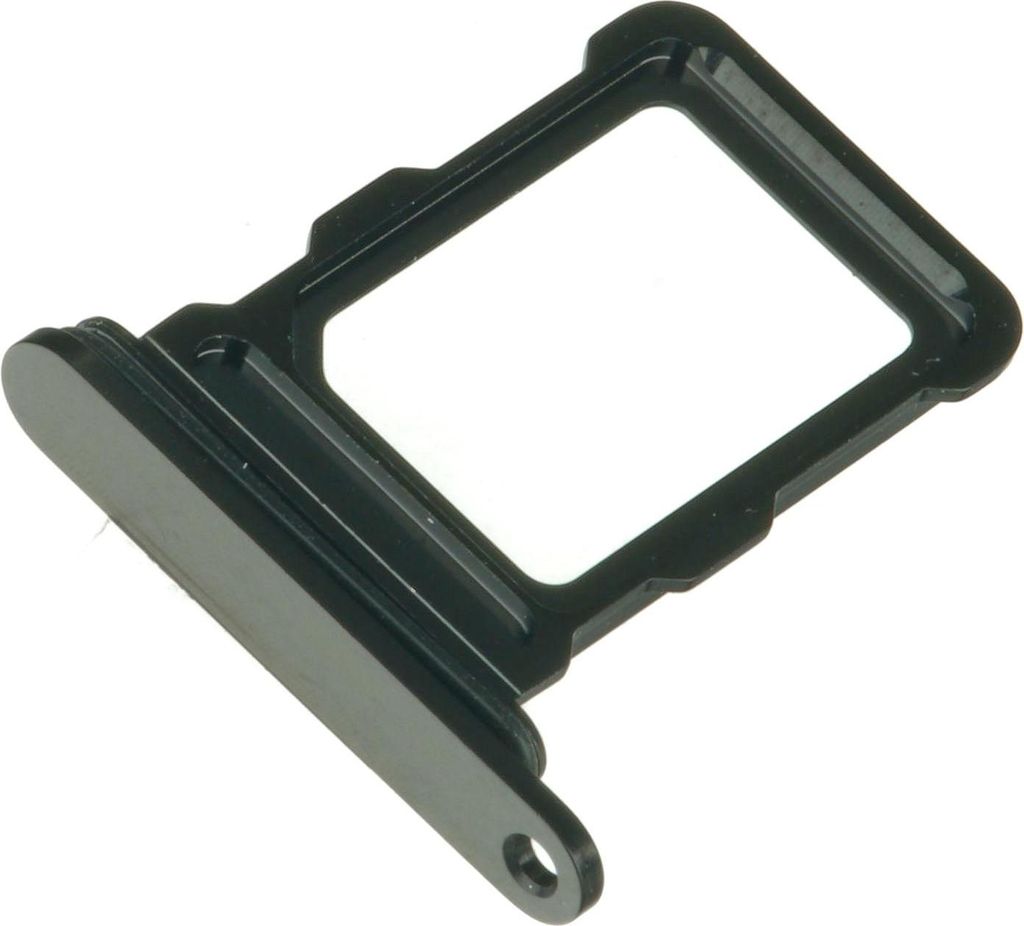 SIM-Karten-Halter Tray für iPhone 16 Pro (Max) (A3083, A3288, A3293, A3294, A3084, A3295, A3296, A3297) Schwarz