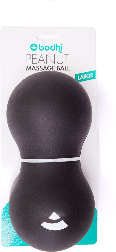Peanut Massageball - Large, schwarz