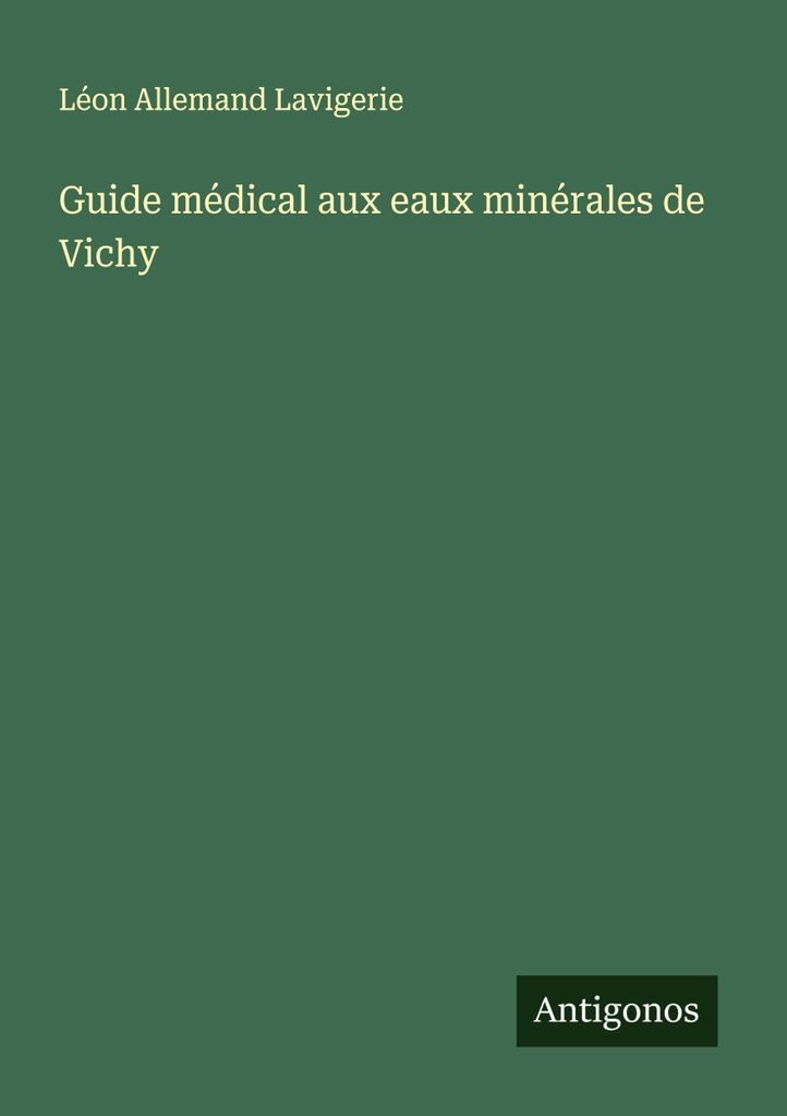 Medizinischer Ratgeber zu den Mineralwässern von Vichy