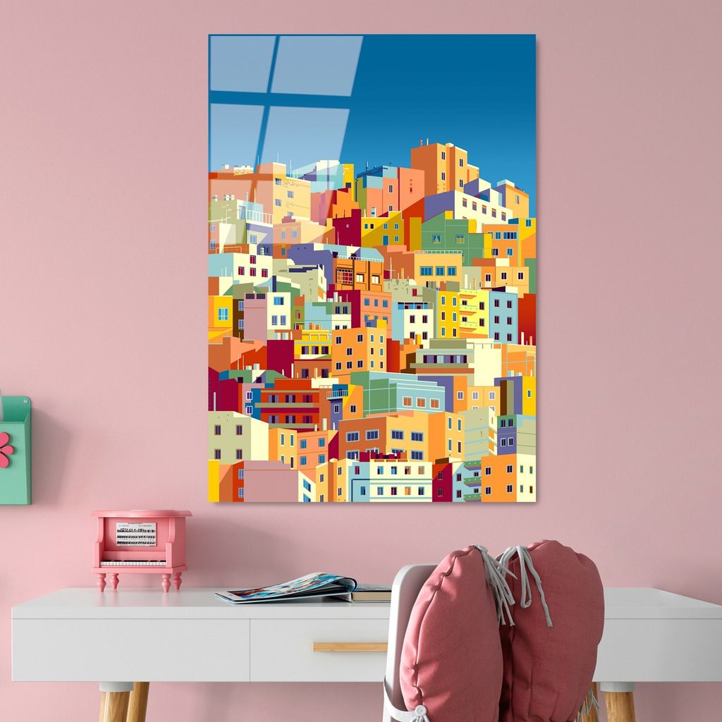 Wallity, UV-759 70 x 100, Dekorative Malerei aus gehärtetem Produktbild 