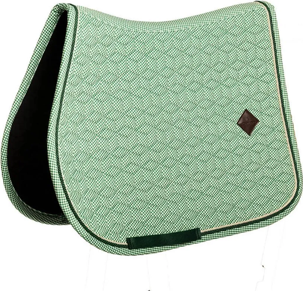 Tapis de selle Velvet Jumping Kentucky Green Full - Chabraque de Sport