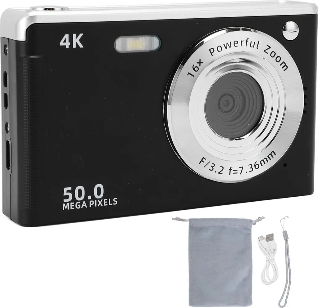 Appareil photo pour voyage et vlog - Vidéo 4K et Autofocus intelligent