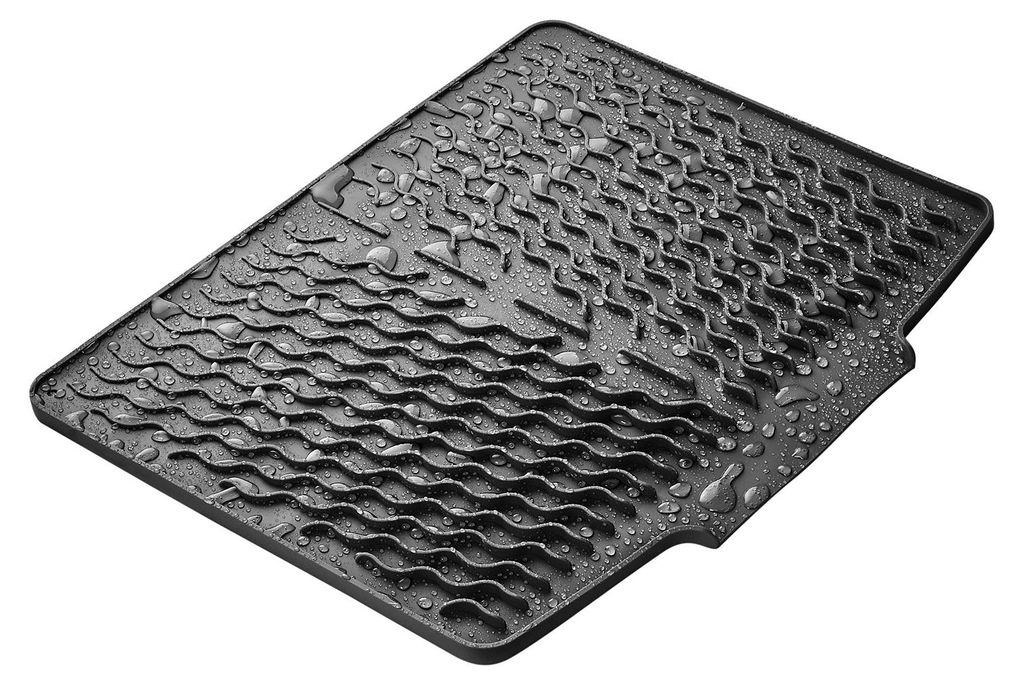 SOTECH Abtropfmatte Schwarz 396 x 327 x 12 mm – Produktbild 