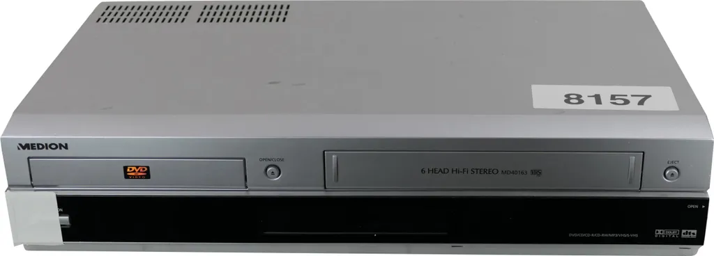 Medion MD40163 Combiné DVD VHS pour Sauvegarder et Lire vos Anciennes VHS