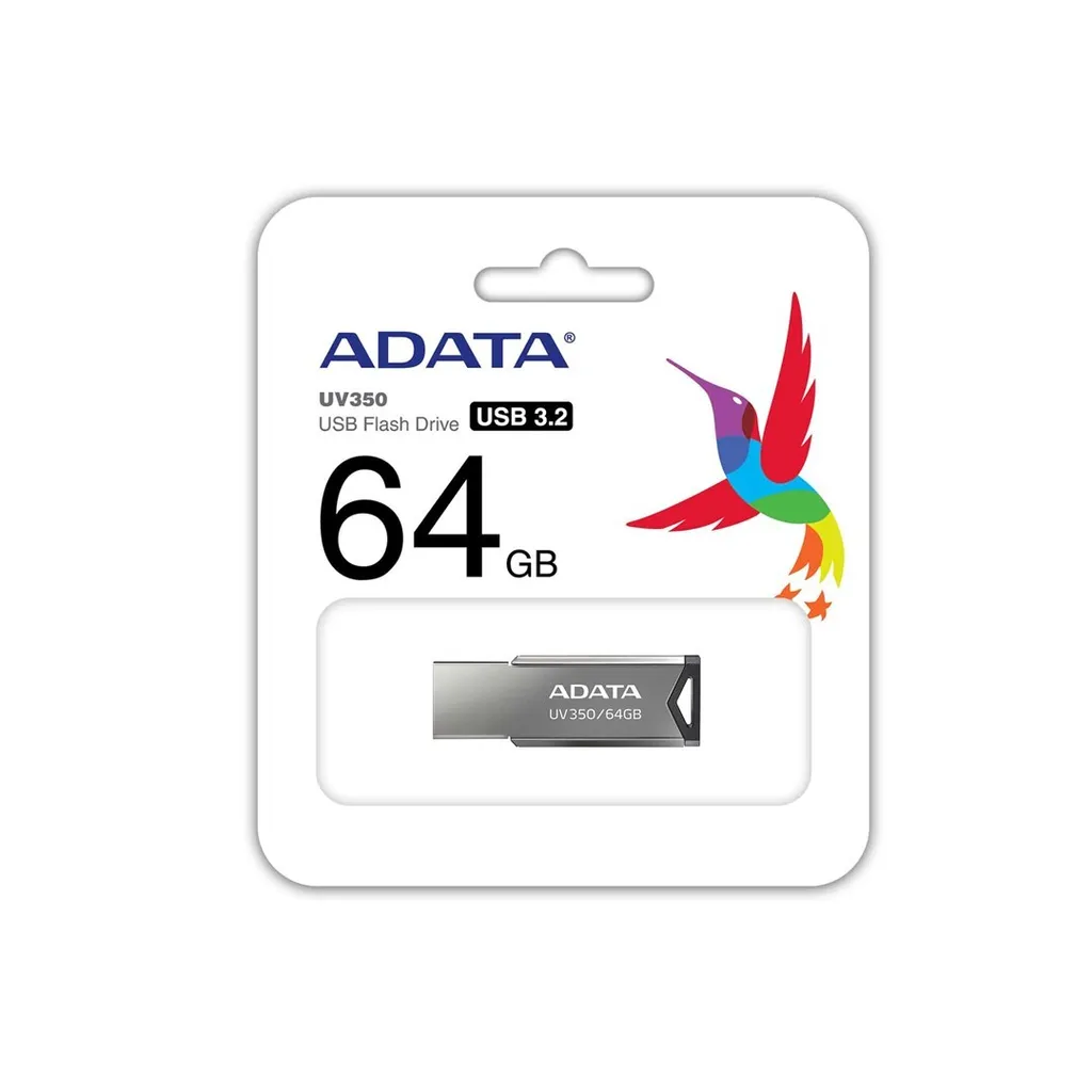 ADATA UV350 64GB Chiavetta USB 3.2 in Metallo per Foto e Video - 4