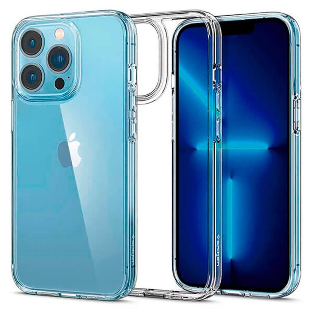 Transparente Hybridhülle (bumper+trasera) für iPhone 13 Pro Max