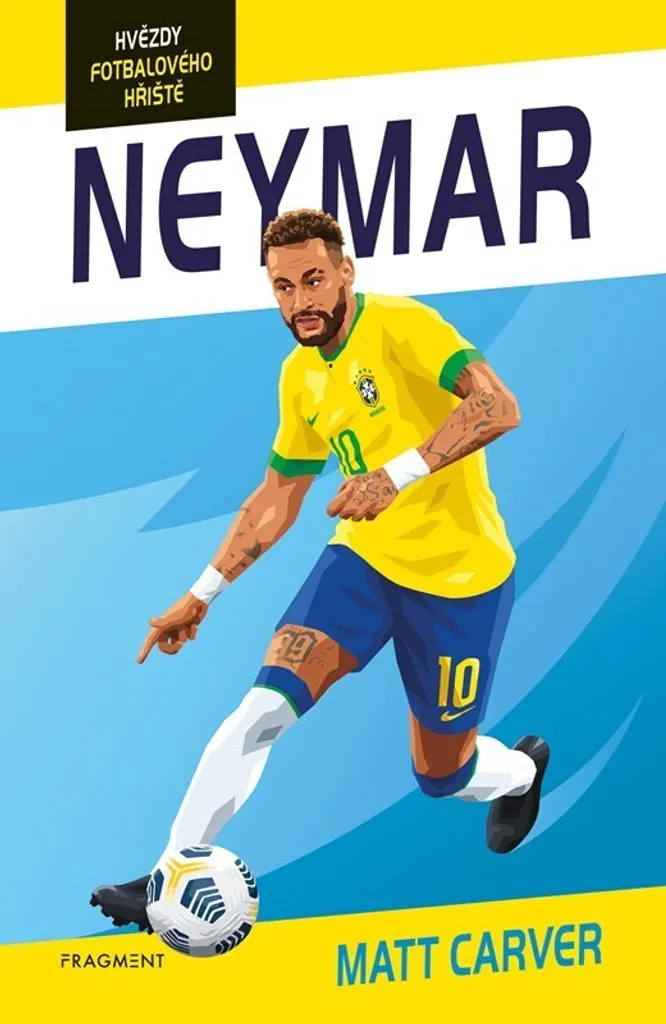 Affiche Neymar par Matt Carver : poster de foot en édition limitée