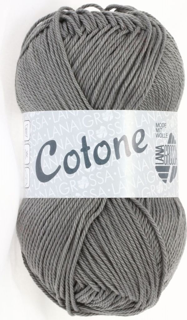 Lana Grossa - Cotone 0019 dunkelgrau
