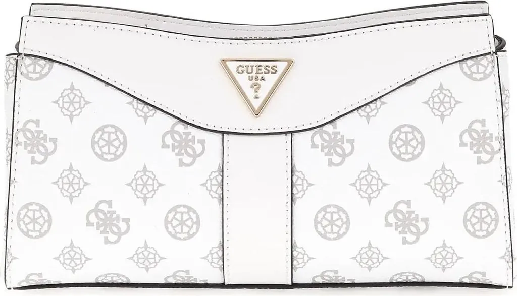 Guess Nolana S Shoulder Bag White Logo PG952112 | Tracolla Donna