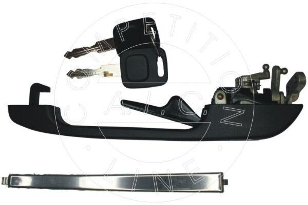AIC 50573 Türgriff mit Schließzylinder mit Schlüssel Außen Vorne Links für AUDI 100 Limousine (44, 44Q, C3)