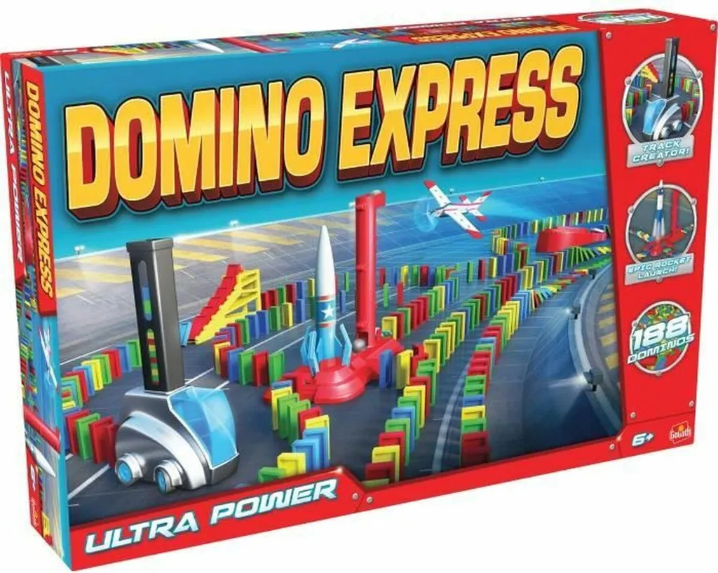 Circuit Domino Goliath pour Famille - Jeu d'Adresse et Loisir Créatif 2026