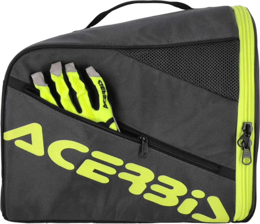 Recensione Borsa Casco Acerbis X-Linear Giallo Fluo | Stile e Sicurezza - 5