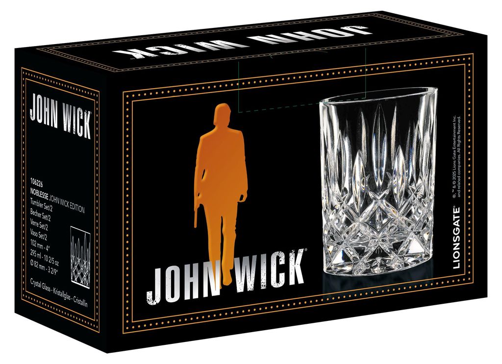 Nachtmann 2-teiliges Whisky Gläser Set, 295 ml, John Wick, Zdjęcie produktu 