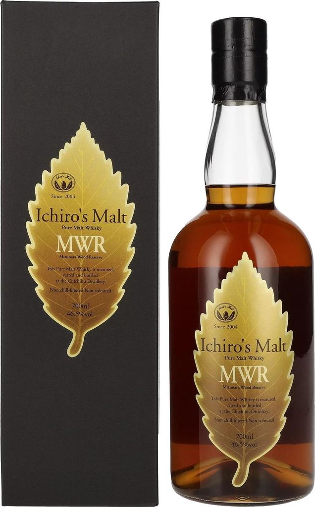 Chichibu Ichiro's Malt MWR Mizunara Wood Reserve 46,5% Vol. 0,7l in Geschenkbox