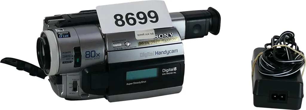 Sony DCR-TRV210E avec Stabilisateur Super SteadyShot et NightShot Infrarouge