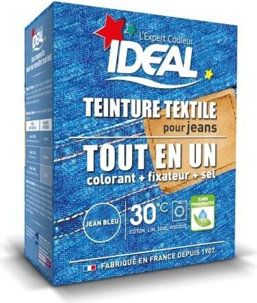 All in One Stoff Farbstoff Blue Jeans 350g Produktbild 