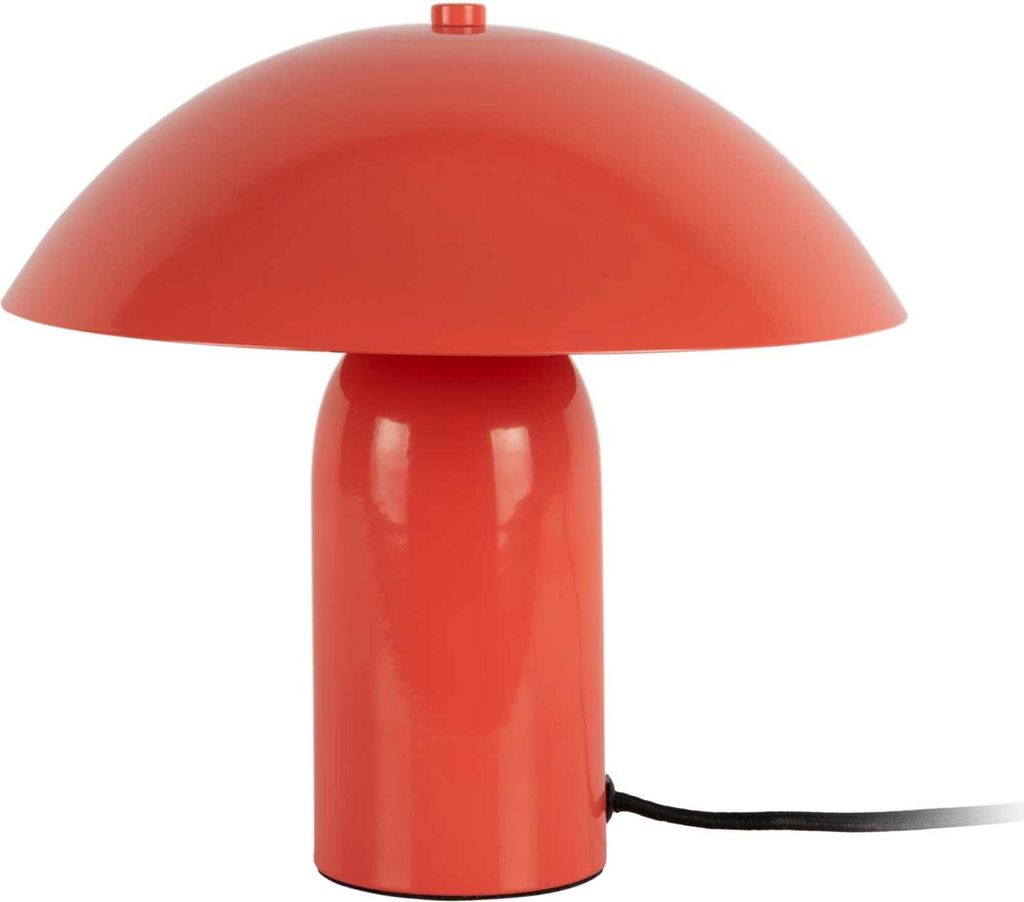Leitmotiv - Tischleuchte Asuto - Orange - 24x24x23.5cm Tischlampe - Nachttischlampe, Wohnzimmer, Schlafzimmer