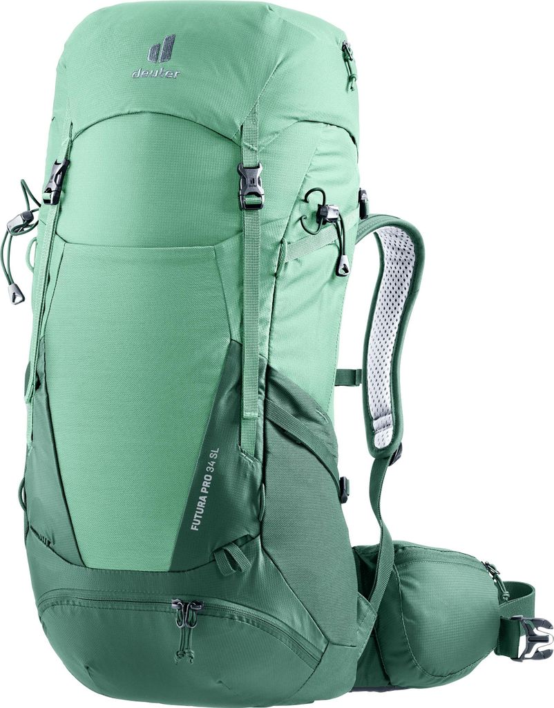 Deuter Futura PRO 34 SL Women's hiking backpack Green