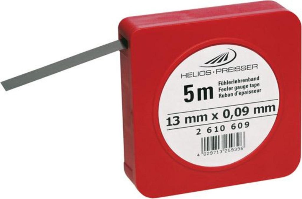Fühlerlehrenband 0,08mm HP