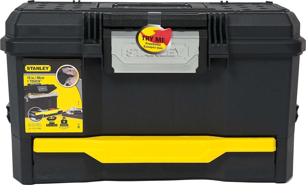 Stanley 1-70-316, Werkzeugkasten, Kunststoff, Schwarz, 14,4 Produktbild 