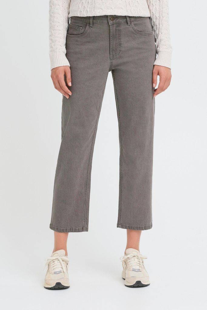 OXMO OXHELLE MOM JEANS Damen Jeanshose Tapered-Fit-Jeans Hose 100% Baumwolle loose fit