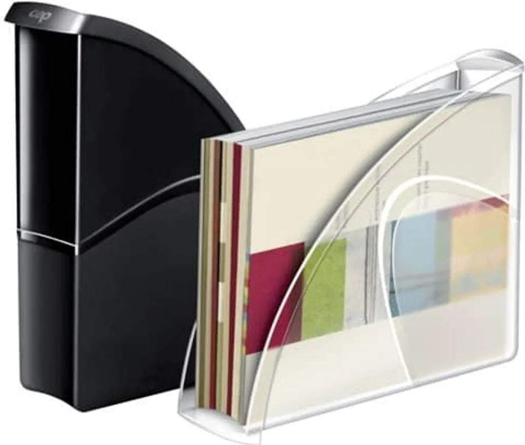 Range-revues Happy transparent CEP A4 pour Bureau et Documents - 2