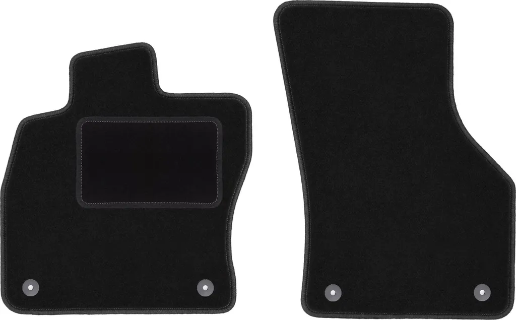 Tappetini Su Misura Skoda Octavia IV A7 Velluto Nero Premium 2 pz